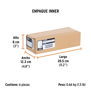 Desarmador punta Torx T 27 mango de acetato, Truper