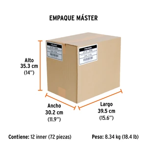 Desarmador punta Torx T 27 mango de acetato, Truper
