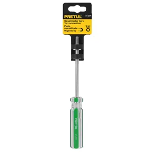 29986 / DT-27P Desarmador punta Torx T 27 mango de PVC, Pretul