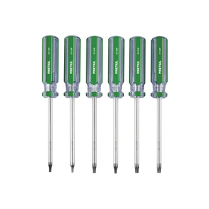 27192 / DT-6P Juego de 6 desarmadores Torx mango de PVC, Pretul