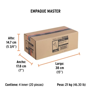 Bolsa con 1 kg de electrodos 6013 de 3/32
