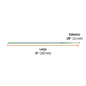 Bolsa con 1 kg de electrodos 6013 de 1/8