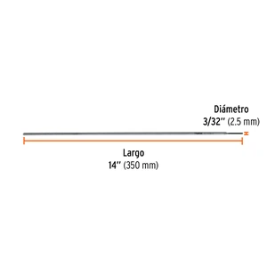 Bolsa con 1 kg de electrodos 7018 de 3/32