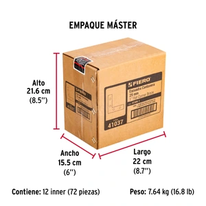 Bolsa c/24 escuadras planas cantoneras 1