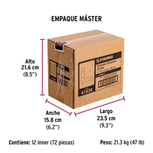 Bolsa c/24 escuadras planas cantoneras 2