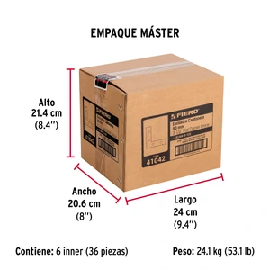 Bolsa c/24 escuadras planas cantoneras 3-1/2