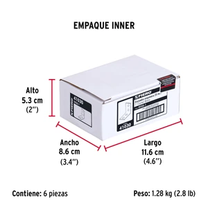 Bolsa con 24 escuadras esquineras 1
