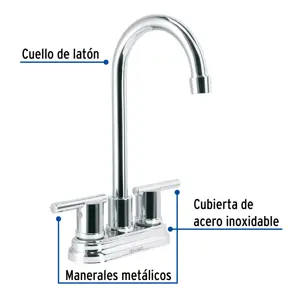 Foset Mezcladora cromo 4