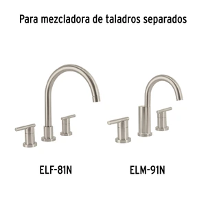 Foset Jgo manerales de palanca p/taladros separados, satín,Element