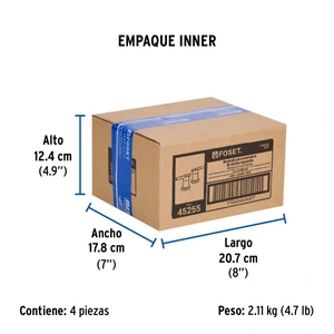 Foset Jgo manerales de palanca p/taladros separados, satín,Element