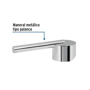 Foset Maneral de palanca para monomando de lavabo, cromo, Element