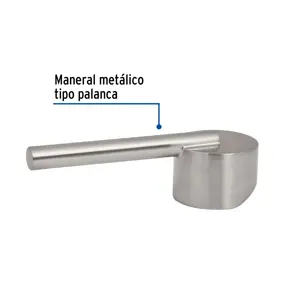Foset Maneral de palanca para monomando de lavabo, satín, Element