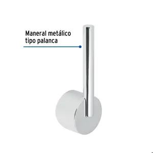 Foset Maneral de palanca p/monomando de fregadero, cromo, Element