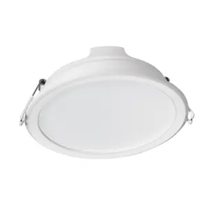 25088 / EMP-102LB Volteck Luminario LED empotrable 12 W redondo, luz de día, Basic