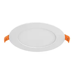 48546 / EMP-200L Volteck Luminario ultradelgado redondo p/empotrar 6W, luz de día