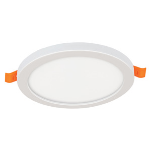 Volteck Luminario de LED para empotrar 8 W, ajustable, luz de día