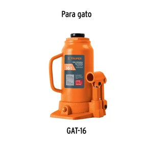 Empaques para gato hidráulico de botella de 16 Ton, Truper
