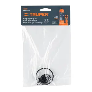 14811 / EMP-GAT-2 Empaques para gato hidráulico de botella de 2 Ton, Truper