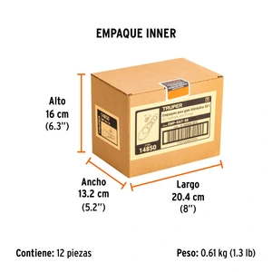 Empaques para gato hidráulico de botella de 50 Ton, Truper