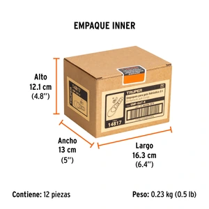 Empaques para gato hidráulico de botella de 8 Ton, Truper