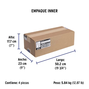 Extensión eléctrica de uso rudo 15 m 2x16 AWG, Volteck