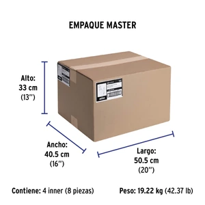 Extensión eléctrica de uso rudo 25 m 2x16 AWG, Volteck