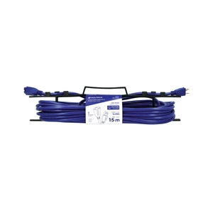 Extensión de uso rudo aterrizada 15 m 3x16 AWG, Volteck