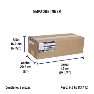 Extensión de uso rudo aterrizada 30 m calibre 16, Volteck