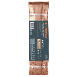 Eslinga de poliéster redonda sin fin, 6 T x 4 m, Truper