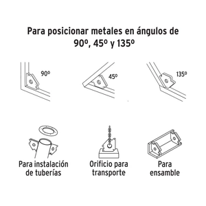 Escuadra magnética 3