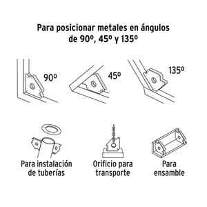 Escuadra magnética 5