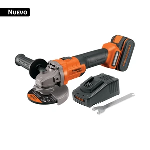 102872 / ESMI-20A Esmeriladora 4-1/2', 20V, 1 batería 4Ah, TRUPER PRO