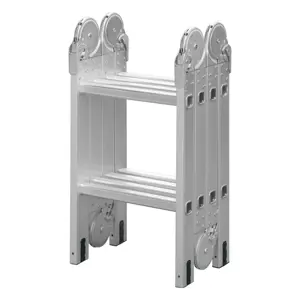 Escalera multiposición 8 peldaños, Tipo I, Truper