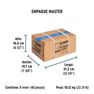 Válvula de esfera de latón, roscable 3/4