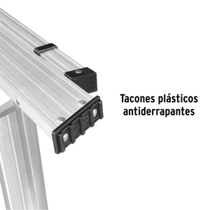 Escalera de tijera tipo II 9 peldaños y bandeja, Truper