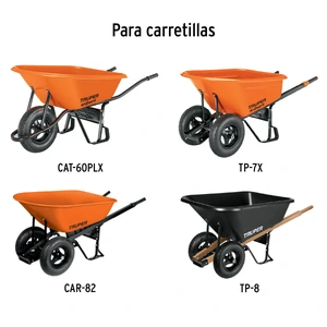 Juego 2 estabilizadores calibre 15 para carretillas Truper