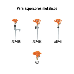 Estaca metálica universal 8