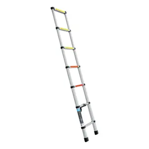 101903 / ESTE-207 Truper Escalera telescópica, 7 peldaños, tipo II, capacidad 102kg