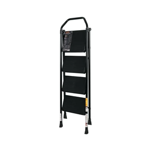Escalera tubular, plegable, 4 peldaños, Truper