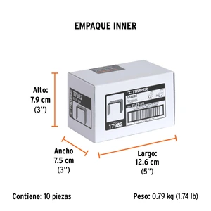 Caja con 1000 grapas 3/8