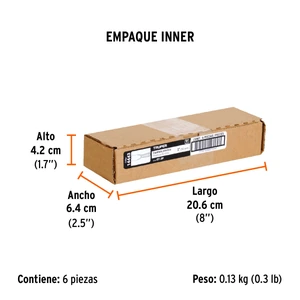 Espátula plástica de 2