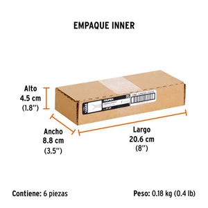 Espátula plástica de 3