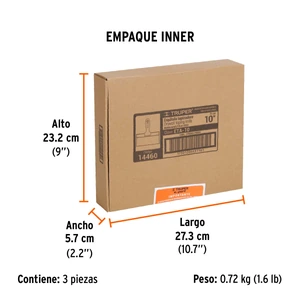 Espátula tapizadora de 10
