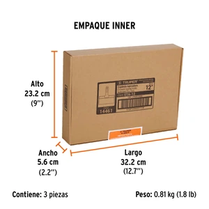 Espátula tapizadora de 12