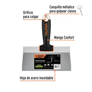 Espátula tapizadora de 8