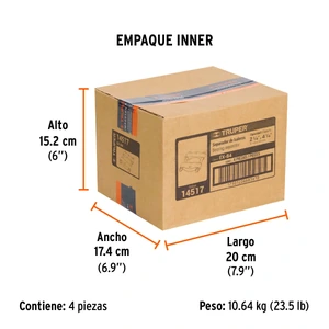 Extractor de baleros de 57 a 108 mm, Truper