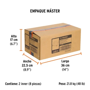 Extractor de baleros de 57 a 108 mm, Truper