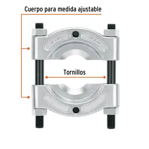 Extractor de baleros de 57 a 108 mm, Truper