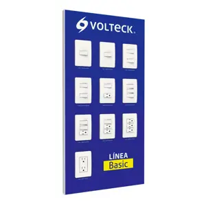 57026 / EX-BA-VK Exhibidor de Línea Basic armada, Volteck