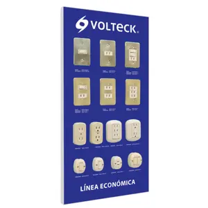 51584 / EX-LE-VK Exhibidor línea económica, Volteck